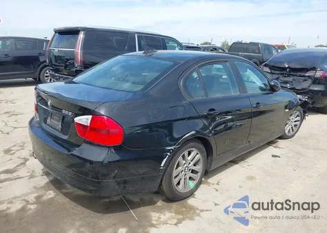 2007 BMW 328I из США, поврежденный, VIN WBAVC53567FZ72403